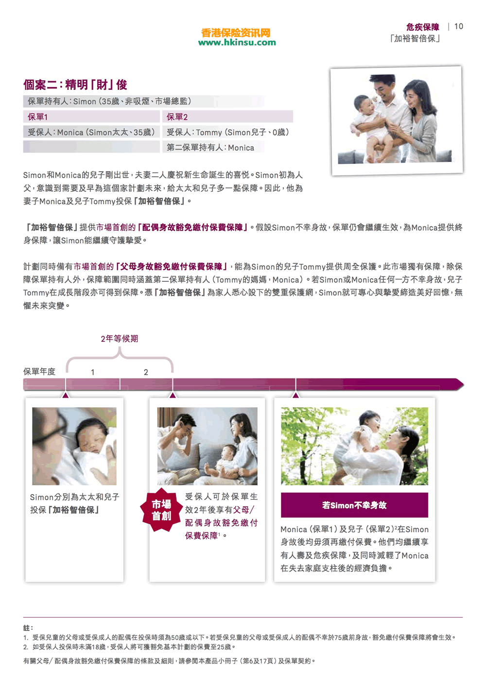 香港友邦（AIA）加裕智倍保产品案例介绍 5