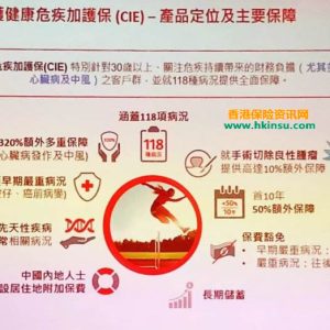 香港保诚最新重疾险计划-守护健康危疾加护保（CIE）介绍