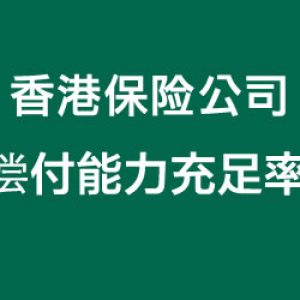 香港保险公司偿付能力充足率是如何计算出来的？