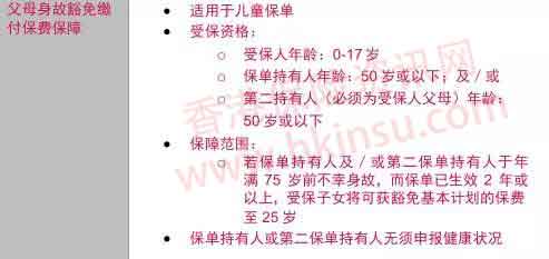 640 6 香港友邦(AIA)加裕智倍保保费豁免解读 6