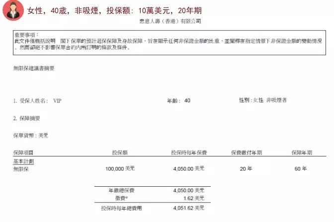 香港重疾险:忠意人寿“无限保” 无限次数100%赔偿 58