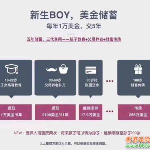 美元储蓄分红险-人民币贬值大环境的稳健首选
