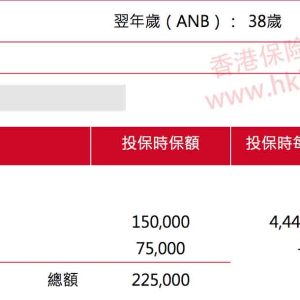 香港保诚守护健康危疾加倍保（CIE）计划书分享（2）