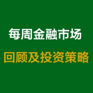 每周金融市场回顾及投资策略（12/22/2018）