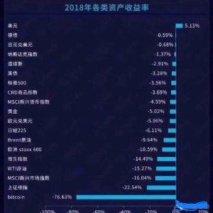 2018年 美元超5%的收益居全球资产榜首