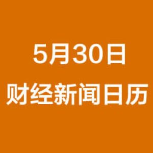 财经早餐每日财经新闻（5/30/2019）