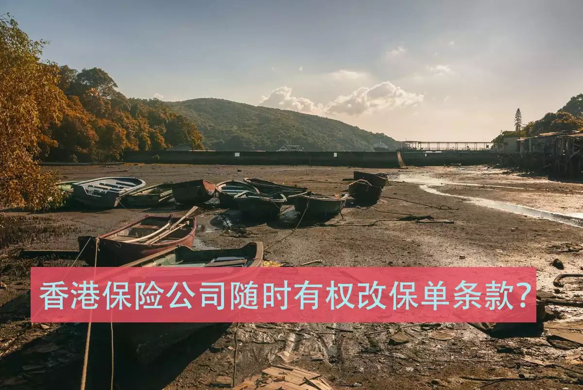 香港保险公司随时有权改保单条款？