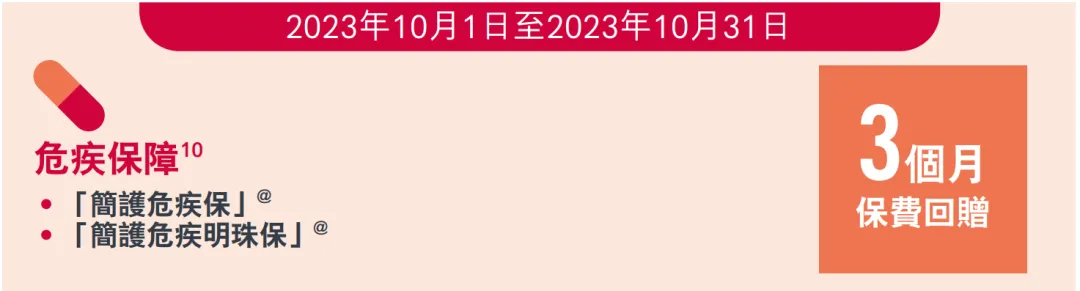 2023100902574966 香港保险公司最新投保优惠汇总(更新至2023年10月) 4