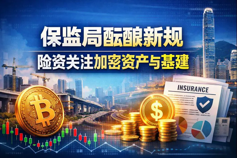 香港保监局拟研究新规，引导保险资金关注加密资产领域