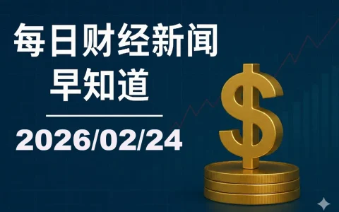 每日财经新闻早知道（2026/02/24）