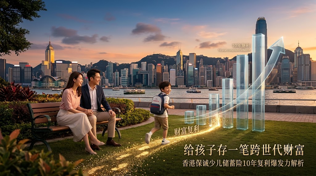 给孩子存一笔跨世代财富：香港保诚少儿储蓄险10年复利爆发力解析