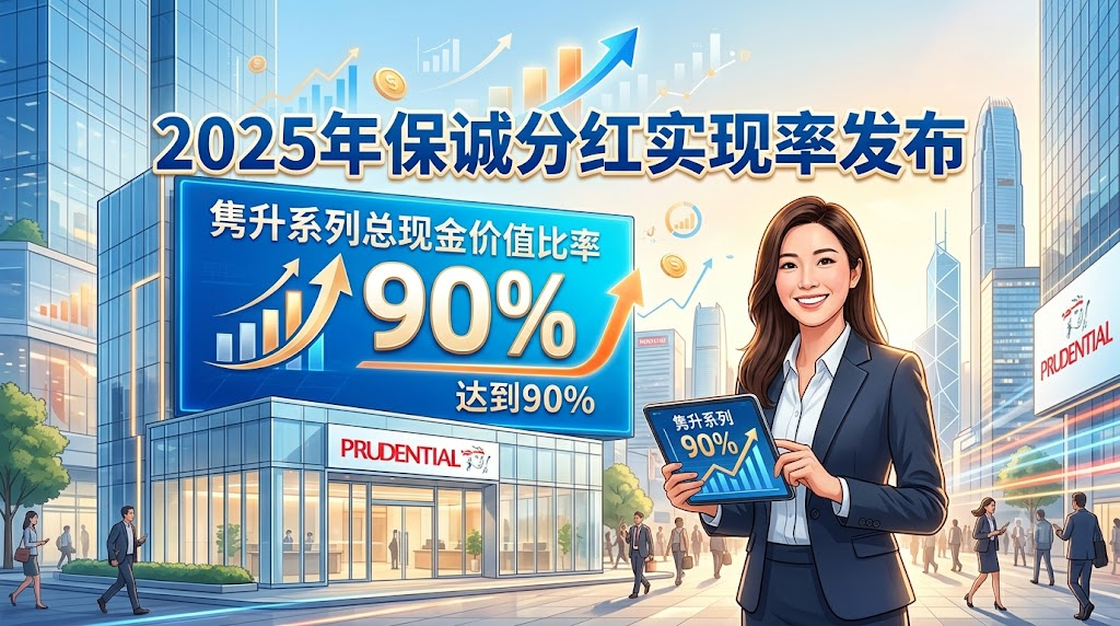 2025年保诚分红实现率发布  隽升系列总现金价值比率达到90%