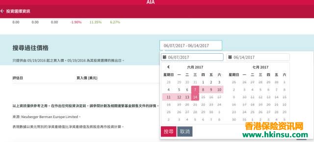香港友邦保险基金投资资讯查询方法 8